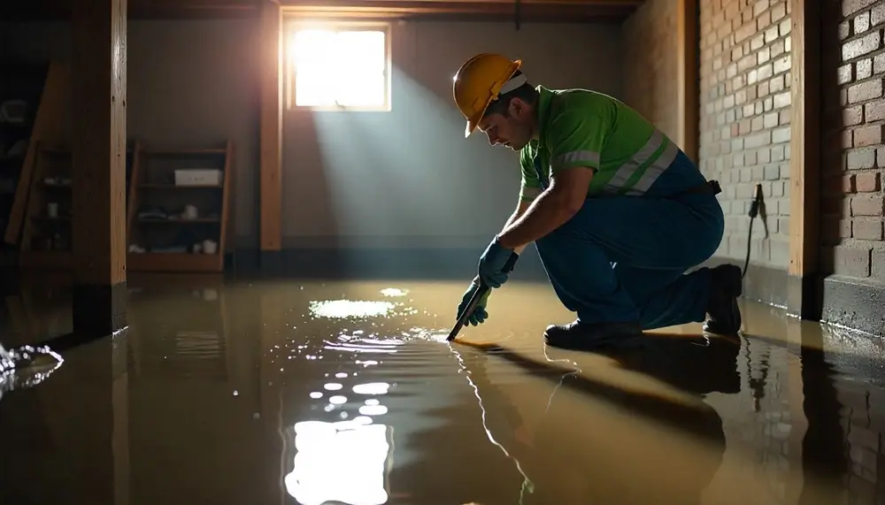 Professional water damage restoration services in Harmony, IN
